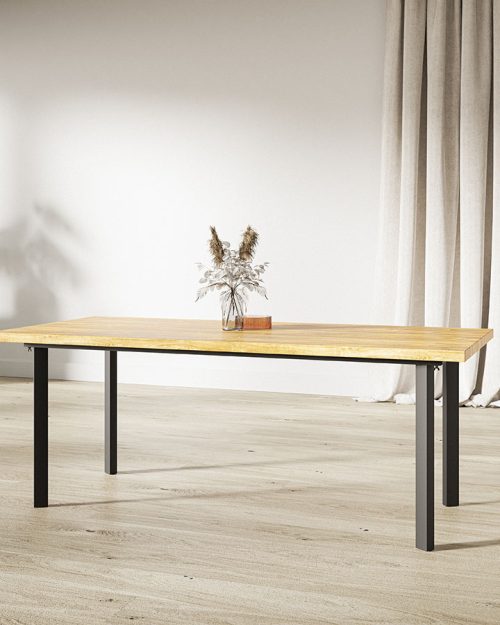 Stół dębowy prosty