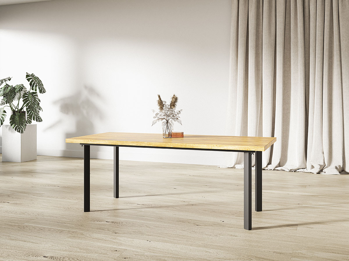 Stół dębowy prosty