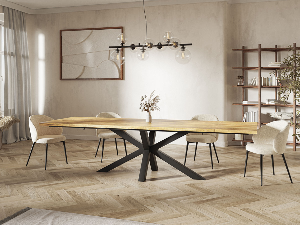 Stół dębowy pająk