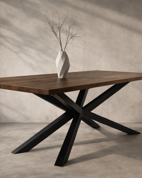 Stół dębowy PAJĄK 2