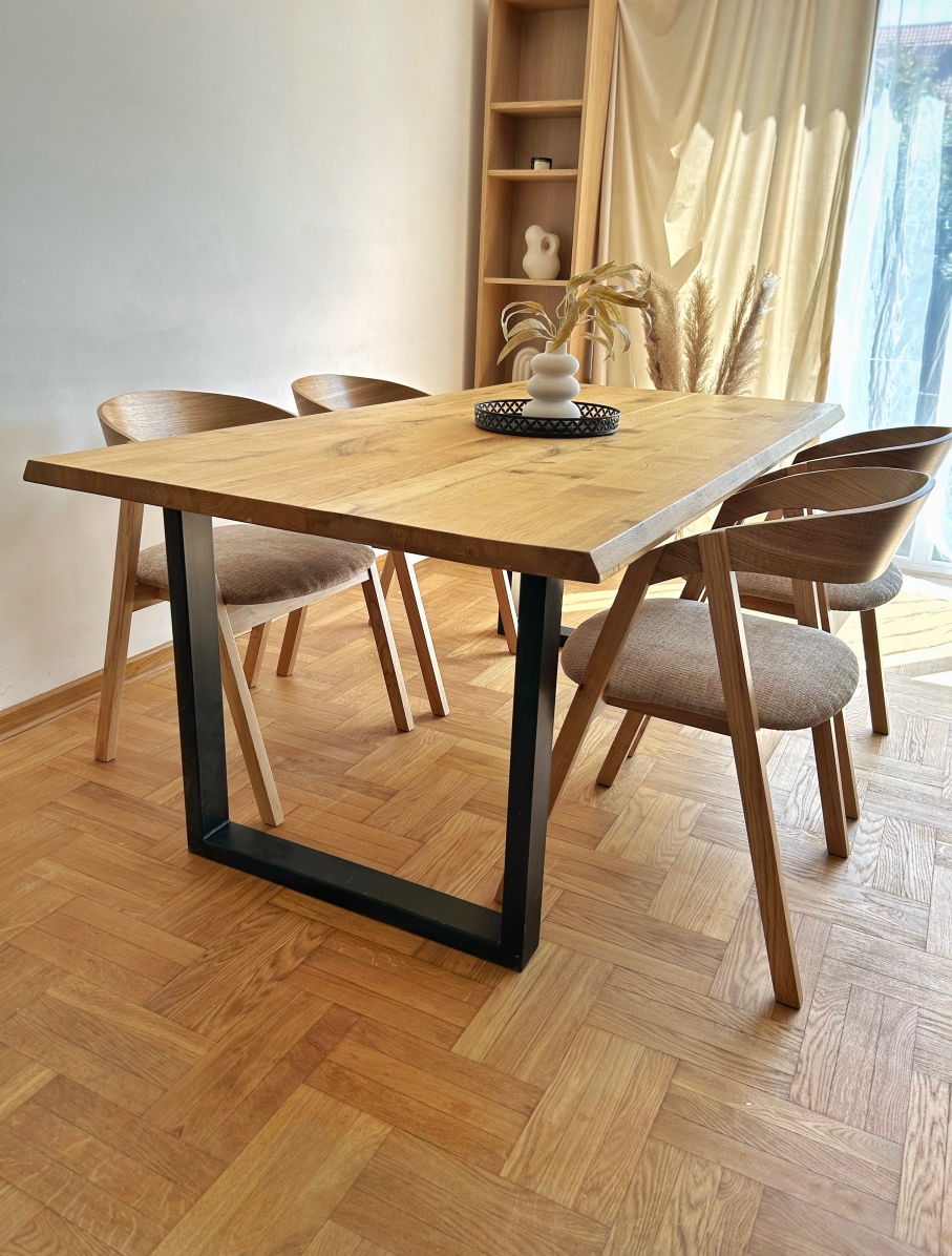 IMG_2916 Krzesło krzesła dębowe drewniane AVA tapicerowane stół