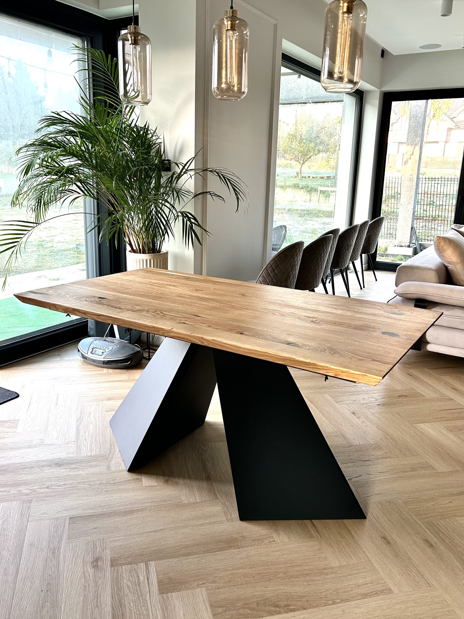 Stół AZURA dębowy Stół AZURA dębowy drewniany rozkładany