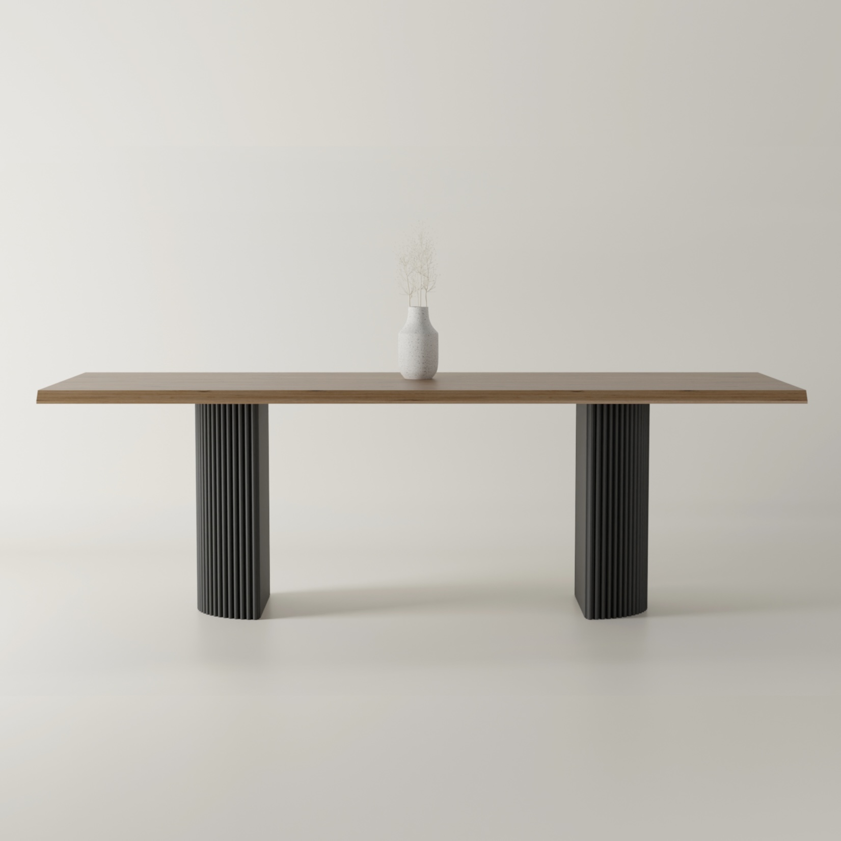 Stół dębowy TUBE nowoczesny rozkładany