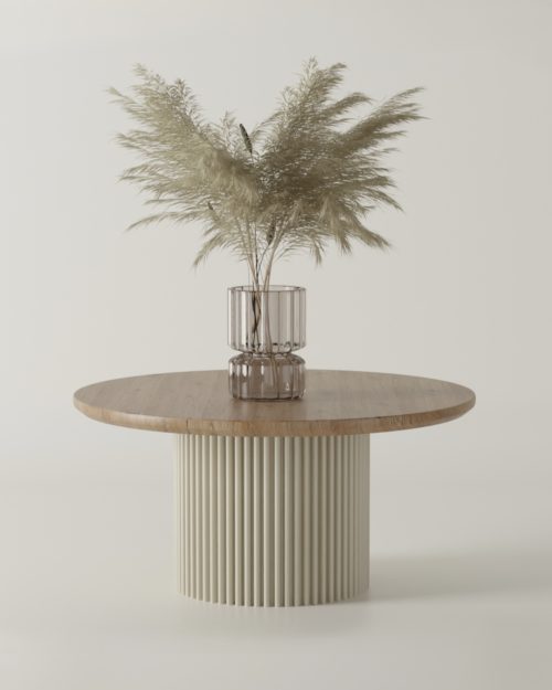 Stolik kawowy dębowy TUBES