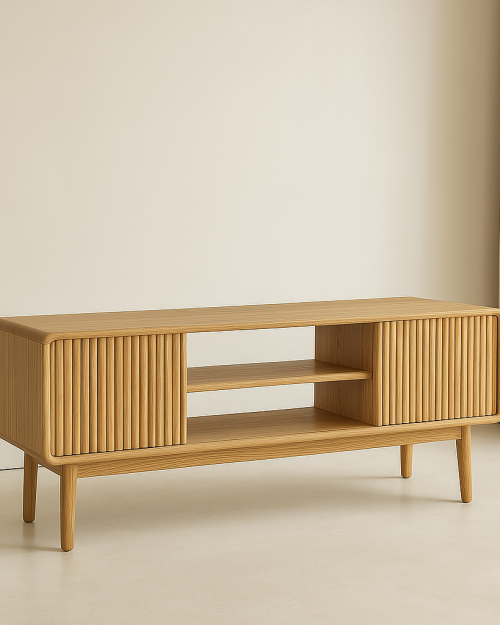 Szafka RTV dębowa LISAY