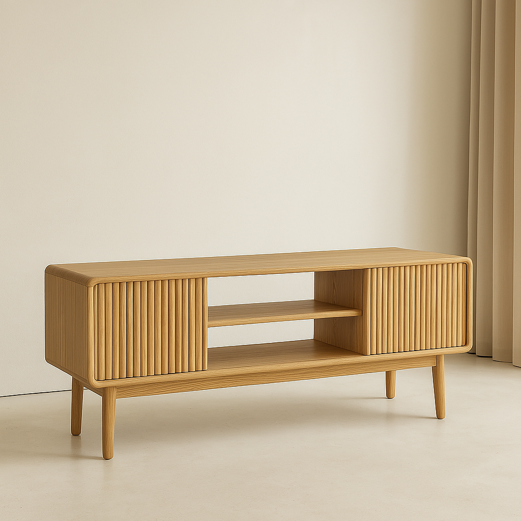 Szafka RTV dębowa LISAY