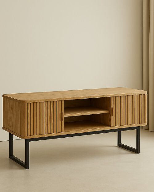 Szafka RTV dębowa MONAY