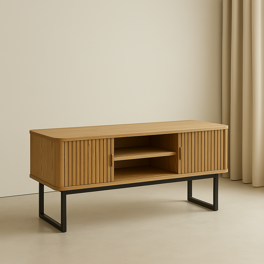 Szafka RTV dębowa MONAY