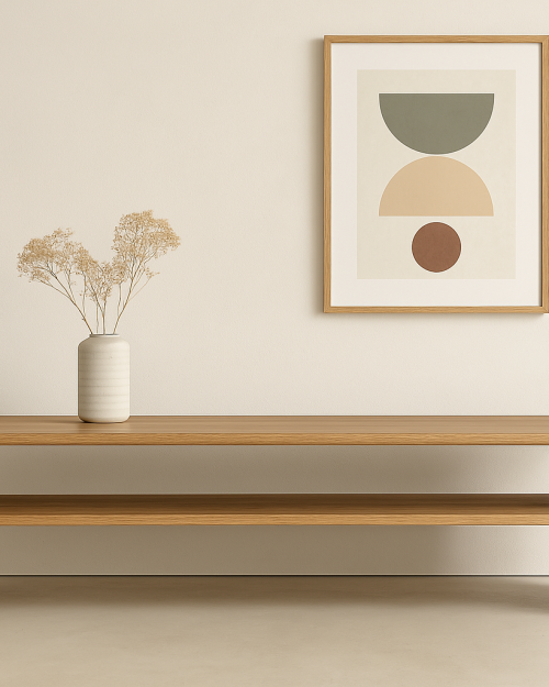 Szafka RTV dębowa LUSO