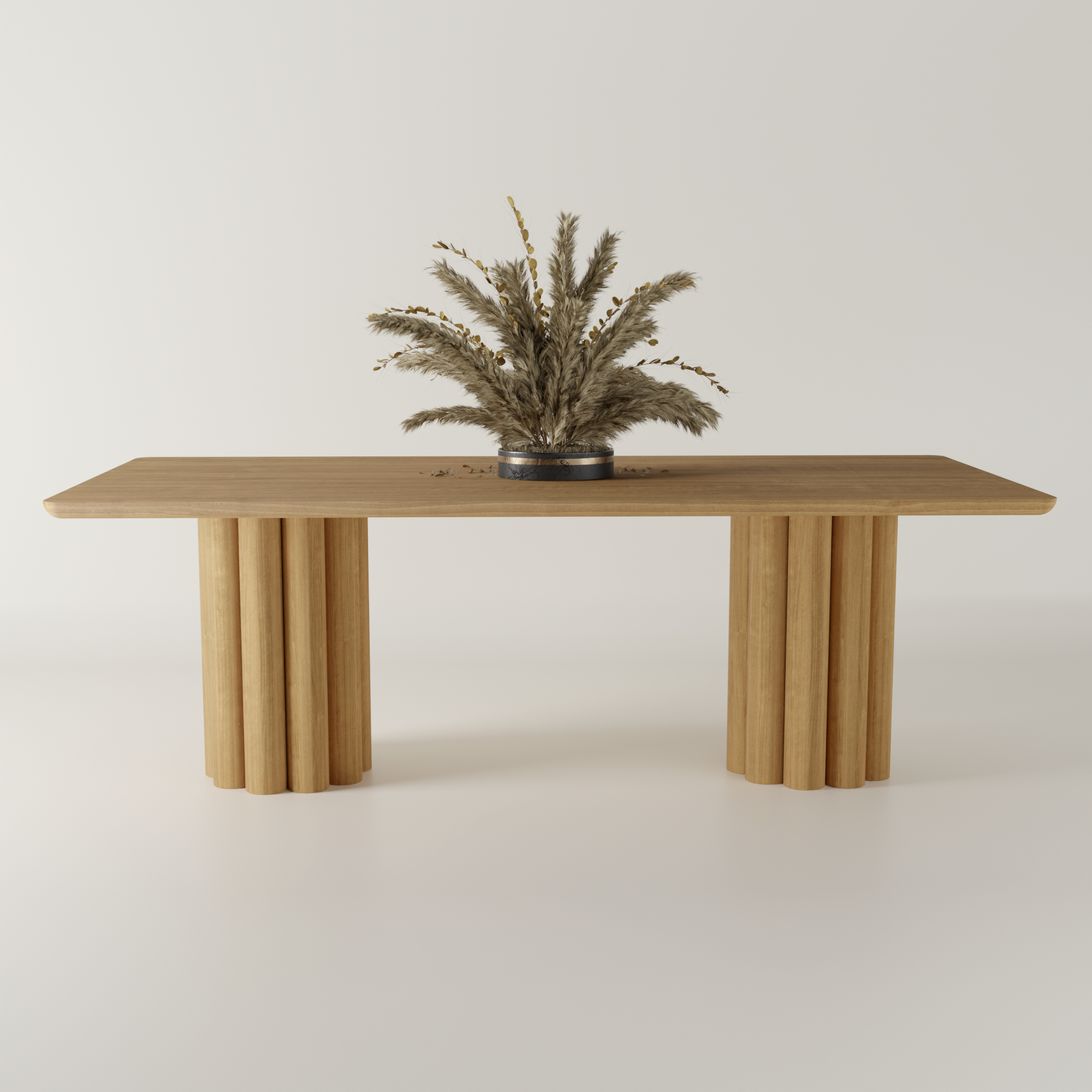 Stół dębowy FALOR rozkładany