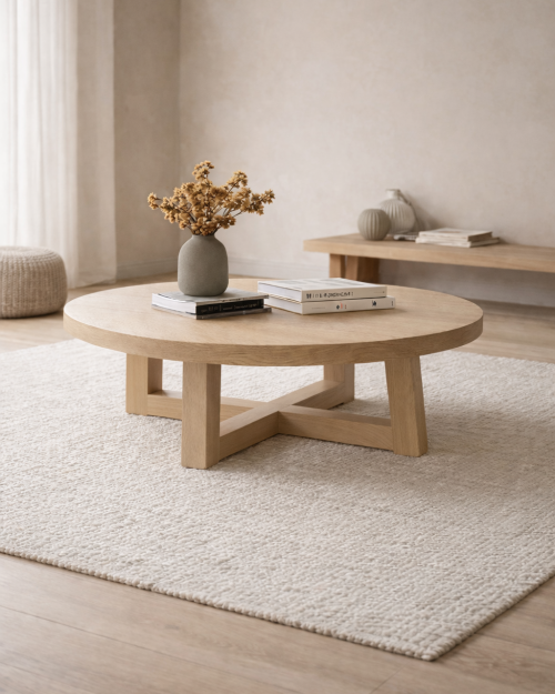 Stolik kawowy dębowy FARM